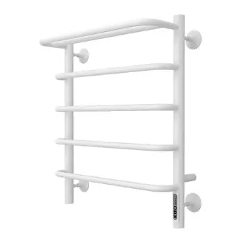 Полотенцесушитель электрический Larusso "Стандарт КС" П5, 500х600 мм, 147 Вт, с полкой