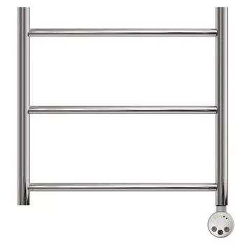 Полотенцесушитель электрический Point "Афина" PN04155E, П3, 500x500 мм, правый, хром