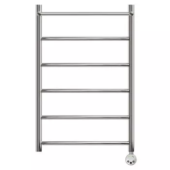 Полотенцесушитель электрический Point "Афина" PN04158PE, П5, 500x800 мм, с полкой, правый