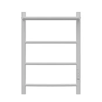 Полотенцесушитель электрический Point Афина PN04846PW, П3, 400x600, полка, диммер прав, бел