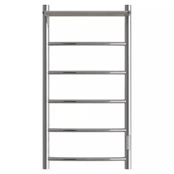 Полотенцесушитель электрический Point "Афина" PN04848P, П5, 400x800 мм, полка, диммер справа