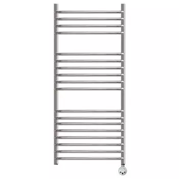 Полотенцесушитель электрический Point "Альфа" PN05152SE, П18, 500x1200 мм, правый, хром