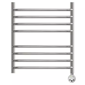 Полотенцесушитель электрический Point "Альфа" PN05156SE, П8, 500x600 мм, правый, хром