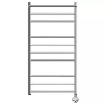 Полотенцесушитель электрический Point "Аврора" PN10150PE, П9, 500x1000 мм, с полкой, правый