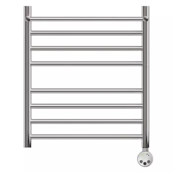 Полотенцесушитель электрический Point "Аврора" PN10156SPE, П7, 500x600 мм, с полкой, правый