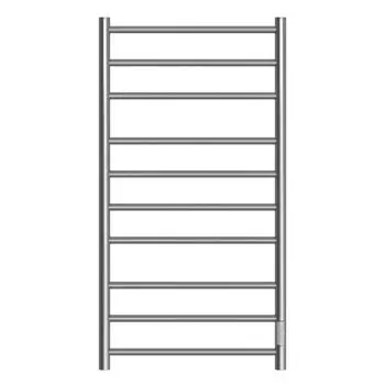 Полотенцесушитель электрический Point "Аврора" PN10850, П10, 500x1000мм, диммер справа, хром