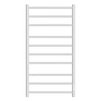 Полотенцесушитель электрический Point "Аврора" PN10850W, П10, 500x1000мм, диммер прав, белый