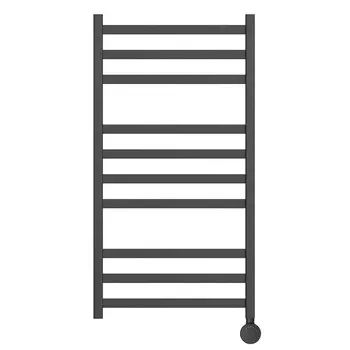 Полотенцесушитель электрический Point "Меркурий" PN83150BE, П10, 500x1000 мм, правый, черный