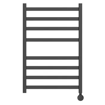 Полотенцесушитель электрический Point "Меркурий" PN83158BE, П8, 500x800 мм, правый, черный