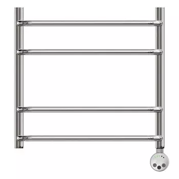 Полотенцесушитель электрический Point "Нептун" PN09155E, П4, 500x500 мм, правый, хром