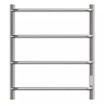 Полотенцесушитель электрический Point "Ника" PN08846, П4, 400x600 мм, диммер справа, хром