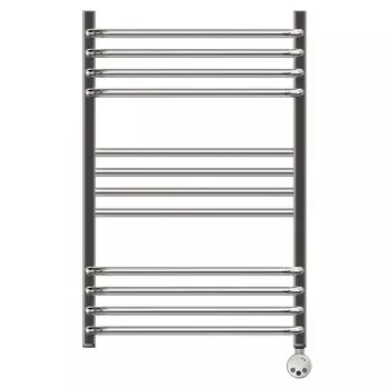 Полотенцесушитель электрический Point "Омега" PN90158SE, П12, 500x800 мм, правый, хром