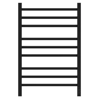 Полотенцесушитель электрический Point "Вега" PN71858B, П9, 500x800,мм, диммер справа, черный