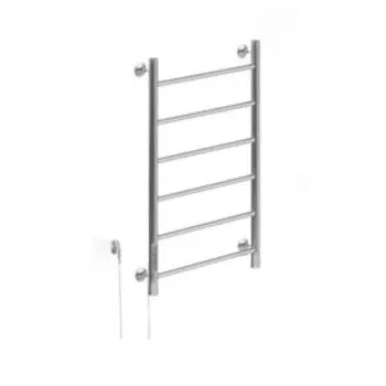 Полотенцесушитель электрический "САНПРИЗ" Аврора П6, 400x600 мм, левый, хром
