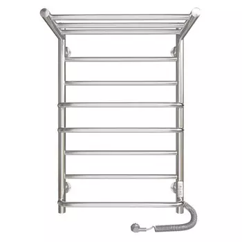 Полотенцесушитель электрический "САНПРИЗ" Евромикс П8, 500x800 мм, с полкой, правый, хром