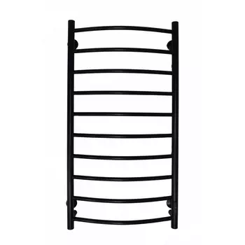 Полотенцесушитель электрический "САНПРИЗ" Классик П10, 500x1000 мм, универсальный, черный