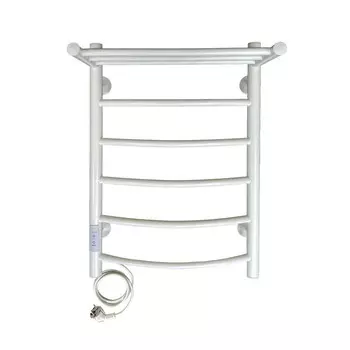 Полотенцесушитель электрический "САНПРИЗ" Классик П6, 400x600 мм, левый, белый