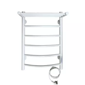 Полотенцесушитель электрический "САНПРИЗ" Классик П6, 400x600 мм, правый, белый