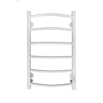 Полотенцесушитель электрический "САНПРИЗ" Классик П6, 400x700 мм, универсальный, белый