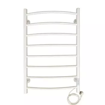Полотенцесушитель электрический "САНПРИЗ" Классик П8, 500x800 мм, универсальный, белый