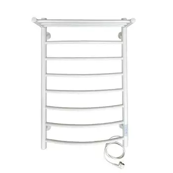Полотенцесушитель электрический "САНПРИЗ" Классик П8, 500x800 мм, универсальный, белый