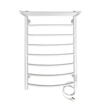 Полотенцесушитель электрический "САНПРИЗ" Классик П8, 500x800 мм, правый, белый