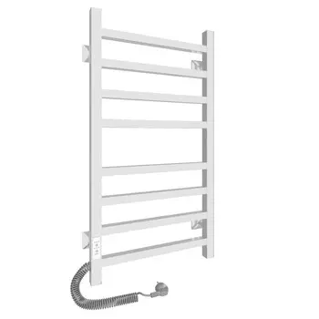 Полотенцесушитель электрический "САНПРИЗ" Контур П8, 400x800 мм, левый/правый, хром