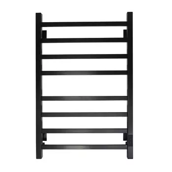 Полотенцесушитель электрический "САНПРИЗ" Контур П8, 500x800 мм, универсальный, черный