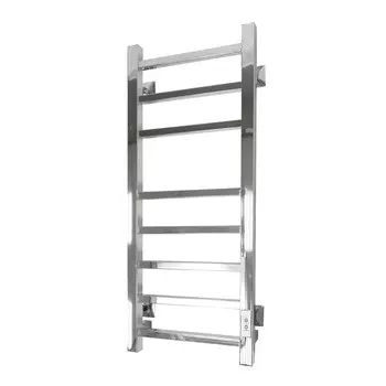Полотенцесушитель электрический "САНПРИЗ" Квадро П8, 300x800 мм, левый/правый, хром
