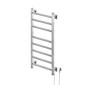 Полотенцесушитель электрический "САНПРИЗ" Квадро П8, 300x800 мм, правый, хром