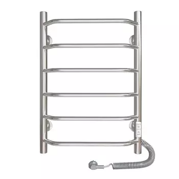 Полотенцесушитель электрический "САНПРИЗ" Виктория П6, 400x600 мм, правый, хром