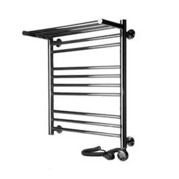 Полотенцесушитель электрический "ТЕРА" БОГЕМА ПСЭ-30-17, 500х800 мм, с полкой, хром