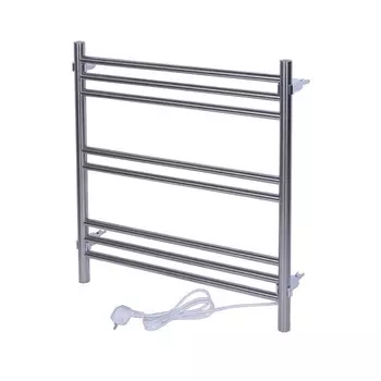 Полотенцесушитель электрический "ТЕРА" БОГЕМА ПСН-15-02д, 500х600 мм, диммер, хром