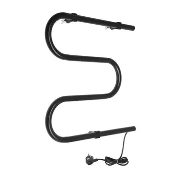 Полотенцесушитель электрический ТЕРА, М-образный, 500500 мм, черный