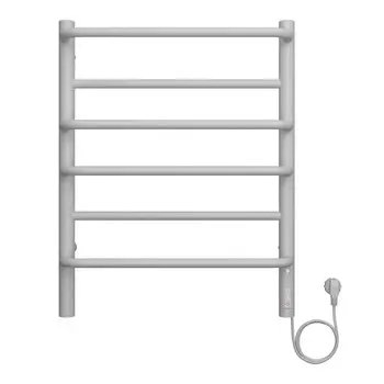 Полотенцесушитель электрический TERMINUS «Евромикс» П6, 450600 мм, справа, белый матовый