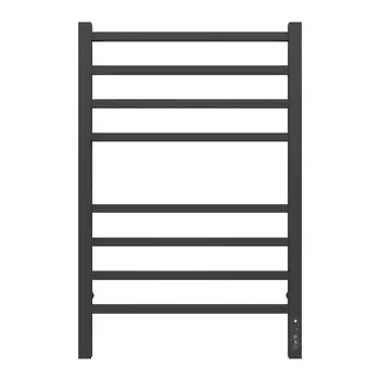 Полотенцесушитель электрический TERMINUS «Ватикан» П8, 500800 мм, диммер, черный матовый