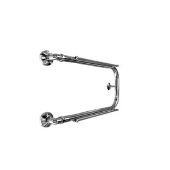 Полотенцесушитель «ДВИН», водяной, П-образный, 32/50, 1″, с полкой