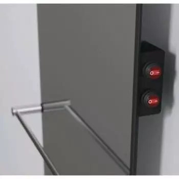 Полотенцесушитель ThermoUp Dry Double, инфракрасный, 600 Вт, 90°С, зеркало