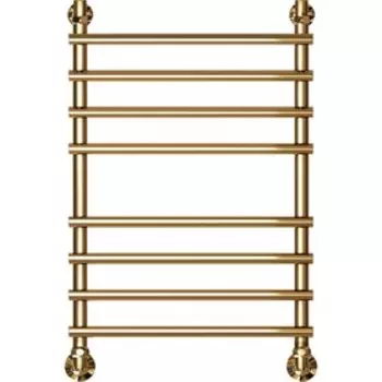 Полотенцесушитель водяной "ДВИН" F Primo, 800x500 мм, 1"-3/4"-1/2", золотой хром