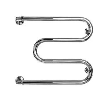 Полотенцесушитель водяной "ДВИН" M, 500x400 мм, 1", без полки, хром