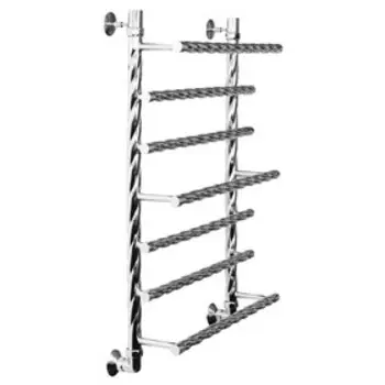 Полотенцесушитель водяной "ДВИН" Q Primo, 600x400 мм, 1"-3/4"-1/2", хром