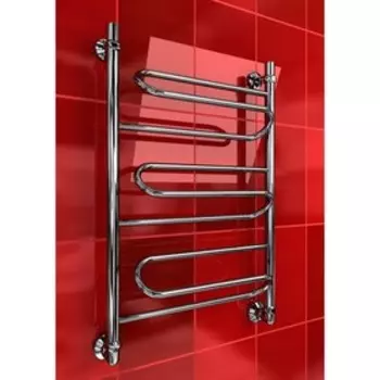 Полотенцесушитель водяной "ДВИН" W, 600x500 мм, 1"-1/2", хром