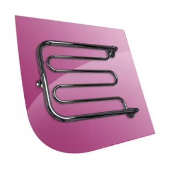 Полотенцесушитель водяной INDIGO "D11", 600х700 мм, без полочки, диаметр подключ. 1", хром