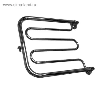 Полотенцесушитель водяной INDIGO "D1", 500х400 мм, без полочки, диаметр подключения 1", хром