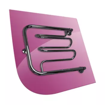 Полотенцесушитель водяной INDIGO "Dw5", 500х800 мм, без полочки, диаметр подключ. 1", хром