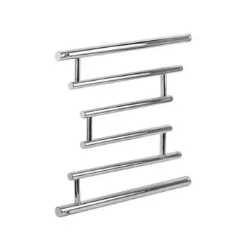 Полотенцесушитель водяной INDIGO "Фокстрот Zip Quadro" FZQW50-60, 1" - 1/2, 500х600 мм