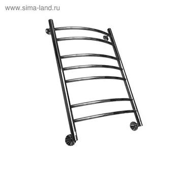 Полотенцесушитель водяной INDIGO "L14", 1200х500 мм, диаметр подключения 1", хром