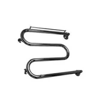 Полотенцесушитель водяной INDIGO "M18", 500х600 мм, с полочкой, диаметр подключ. 3/4", хром