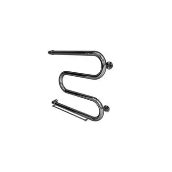 Полотенцесушитель водяной INDIGO "M7", 600х500 мм, с полочкой, диаметр подключения 1", хром