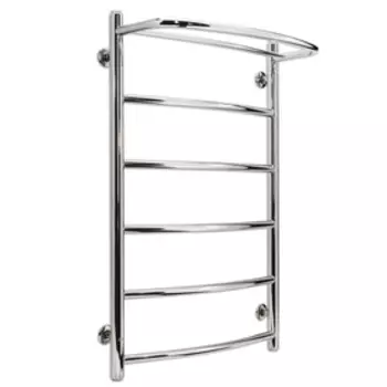 Полотенцесушитель водяной "Ларис" Классик П6, 500х600 мм, с полкой, внутренняя резьба 1/2"